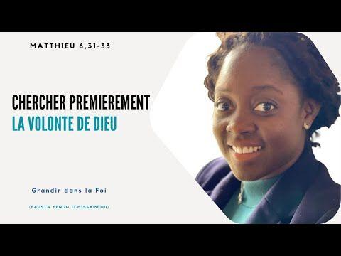 Chercher premièrement la Volonté du Seigneur | @fausta_yengo_tchissambou | Chercher premièrement la Volonté du Seigneur | @fausta_yengo_tchissambou |
